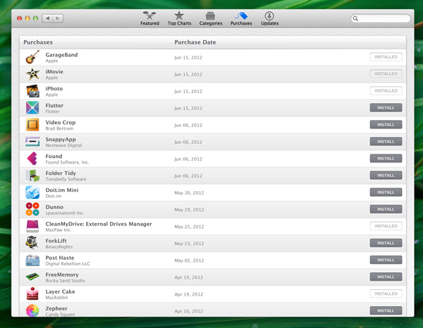 mac app store